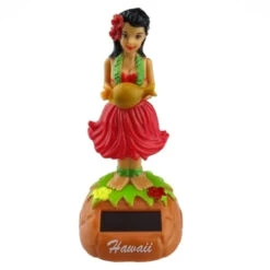Solar Powered Mini Dashboard Hula Doll: Ipu Hula Dancer