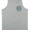 Men's TANK TOP - Petro Wave: Grey Heather
