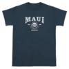 Vintage Dyed Tee - MAUI Collegiate: Dark Blue