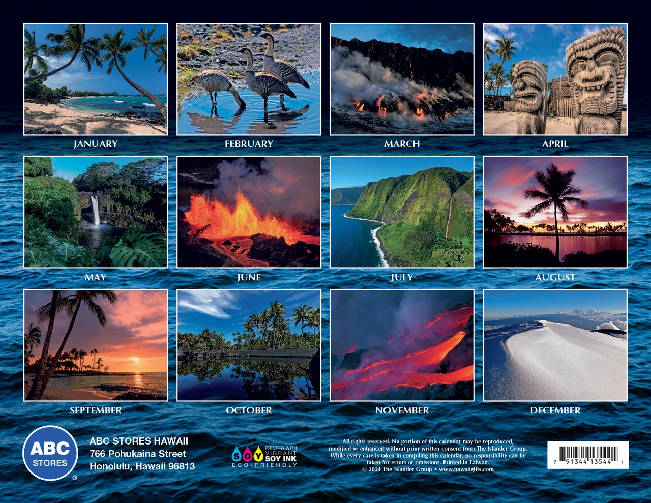 2025 CALENDAR - HAWAII THE BIG ISLAND - Image 2