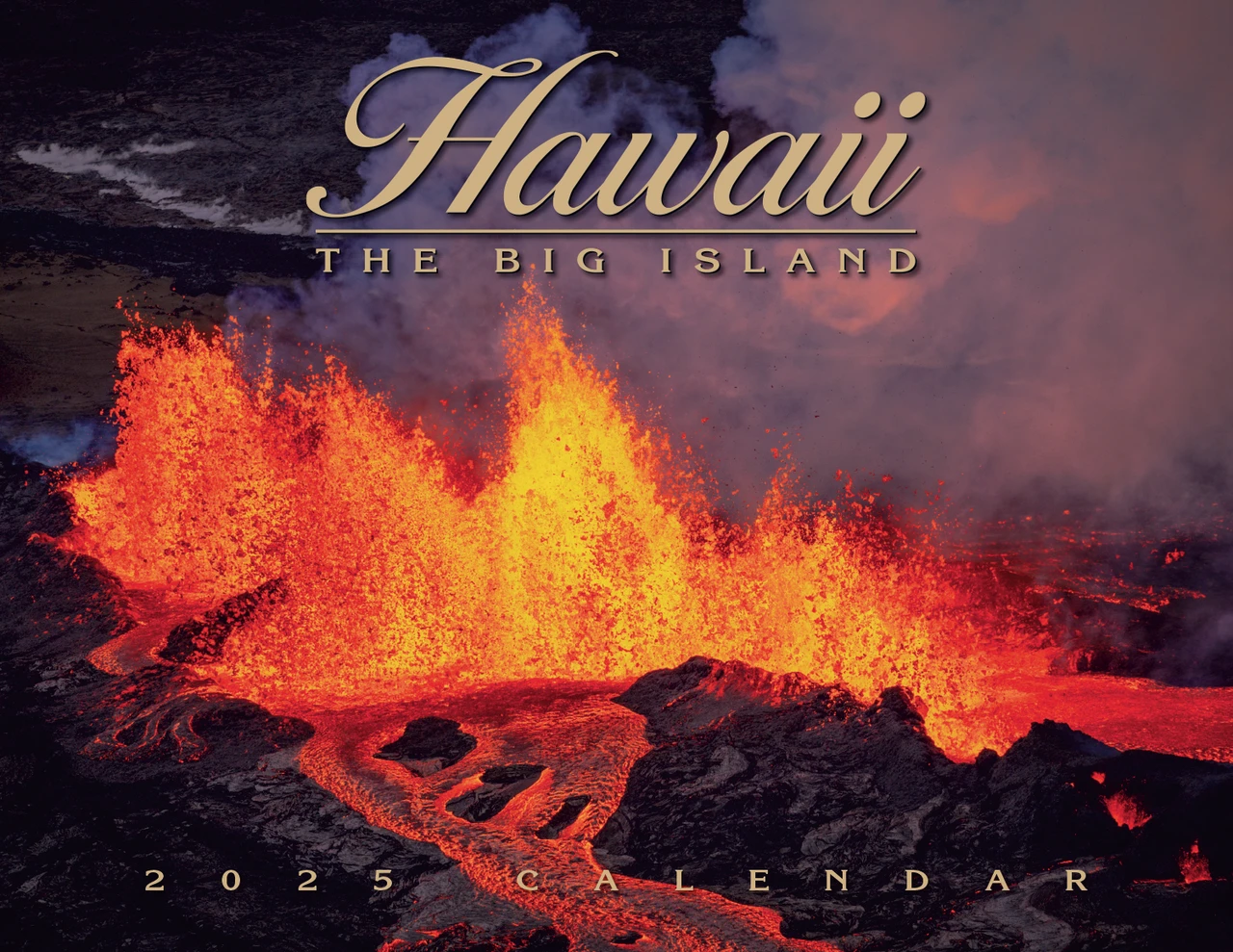 2025 CALENDAR - HAWAII THE BIG ISLAND