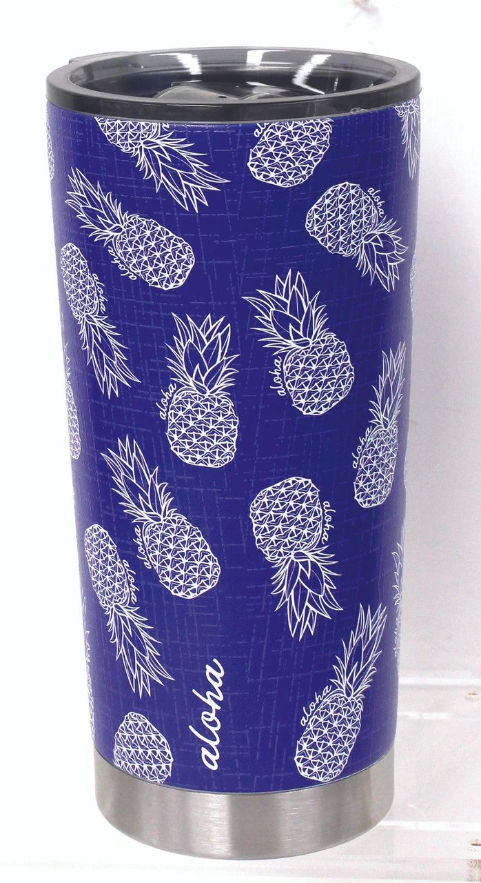 Natural HI Travel Cup: Blue Pineapple