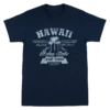 Crew Neck Tee - Aloha State: Navy