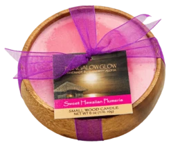 Small Bowl Soy Candle: Sweet Hawaiian Plumeria