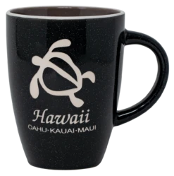 Hawaiian Island Collection Mug - Honu: Dark Grey