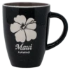MAUI Island Collection Mug - Hibiscus: Dark Grey