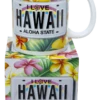 Hawaiian Design Ceramic Mug: Plumeria License