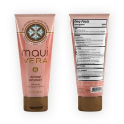 Maui Vera Organic Mineral Sunscreen SPF30 3oz