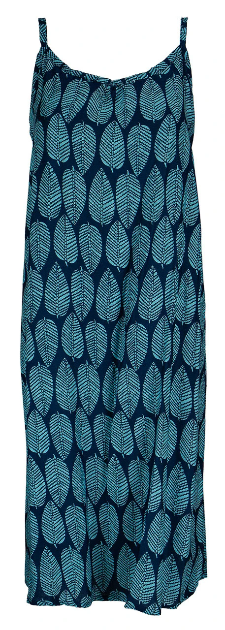 Napua Collection Sundress: Mango Leaves - Blue