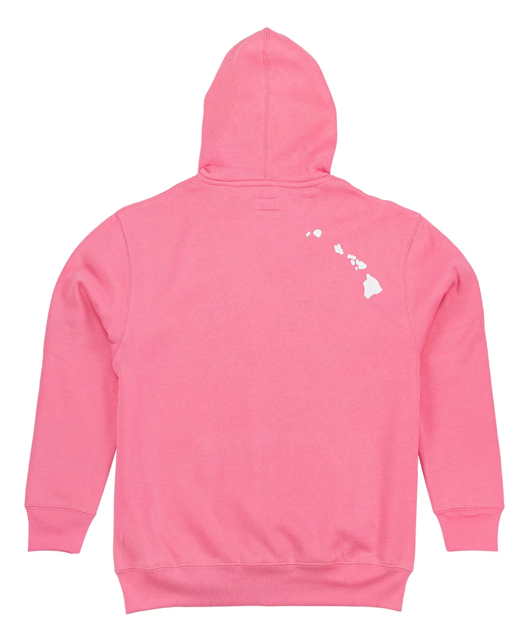 Sweatshirt Zip Up Hoodie - Maui Logo Design: Pink - Image 2