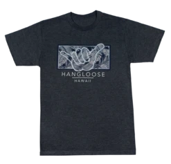 Crew Neck Tee - Hangloose Frame: Charcoal Heather