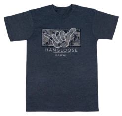Crew Neck Tee - Hangloose Frame: Denim Heather