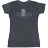 Island Girl® Surf Tee - Aloha Pine: Charcoal Heather