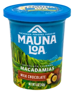 Mauna Loa Macadamia Nuts Single Cup - Milk Chocolate*