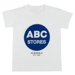 Hawaiian Performance Surfwear® Child's Tee - ABC Classic: White