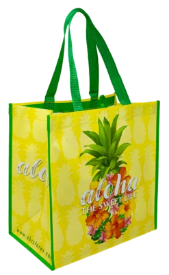 Hawaiian Design Reusable Bag: The Sweet Life