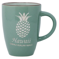Hawaiian Island Collection Mug - Pineapple: Light Green