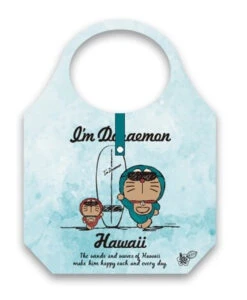 SANRIO Doraemon® Foldable Tote: Blue Surf