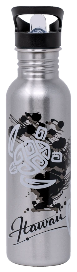 Stainless Steel Hydration Bottle 25oz: Honu Splash