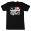 Ladies Crew Neck Tee - Pualani: Black