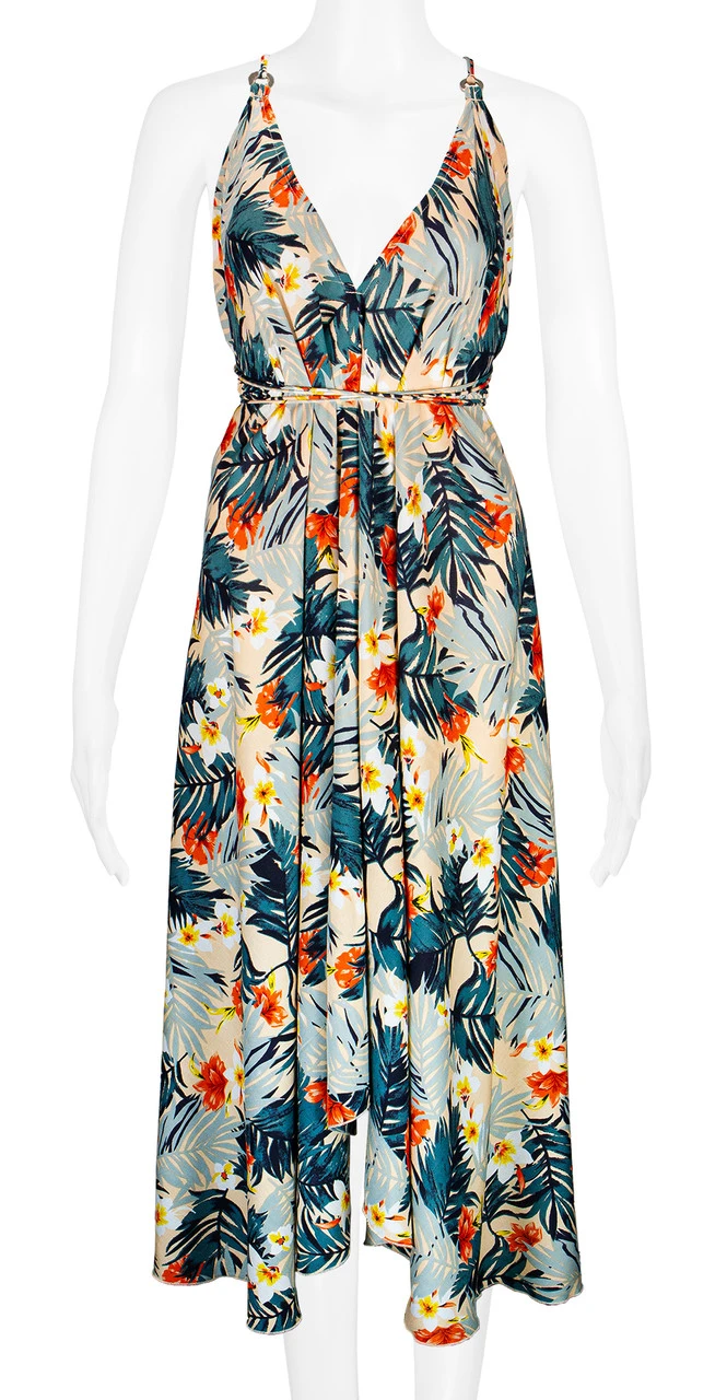 Robin Ruth® Maxi Dress: Hawaiian Blossom - Image 9