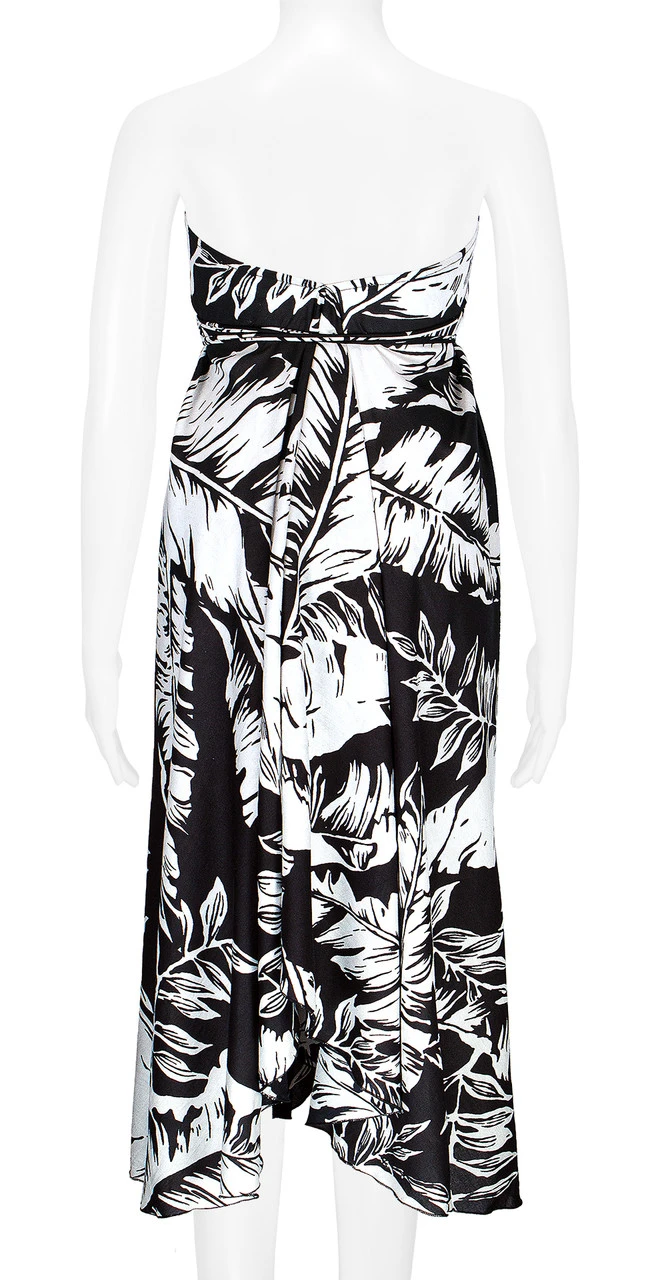 Robin Ruth® Maxi Dress: Monochrome Leaf - Image 12