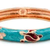 Medium Island Bangle - Honu Design: Turquoise