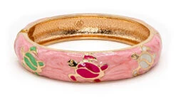 Large Island Bangle - Honu Design: Pink