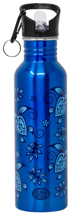 Stainless Steel Hydration Bottle 25oz By GBH: Blue Honu