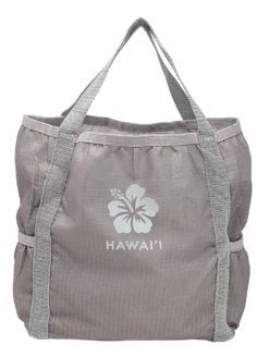 Aloha Totes: Hibiscus - Graphite