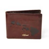 Mens Bifold Wallet - Hawaiian Islands: Dark