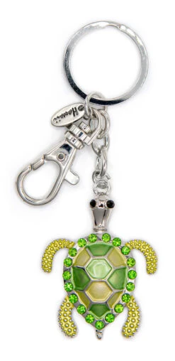 Island Bling Keyring - Honu: Green