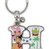 SANRIO Hello Kitty® & Friends HAWAII Initial Keyring: H
