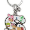 SANRIO Hello Kitty® & Friends HAWAII Initial Keyring: S