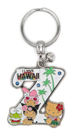 SANRIO Hello Kitty® & Friends HAWAII Initial Keyring: Z