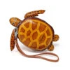 Small Animal Coin Holder: Brown Honu