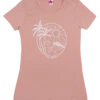 Island Girl® Surf Tee - Sun Surf: Dusty Rose