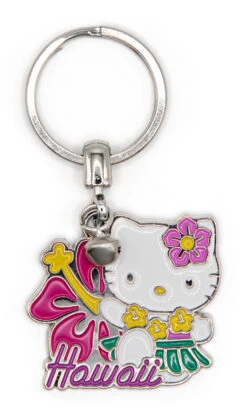 SANRIO Hello Kitty® Keyring: Hula Hibiscus