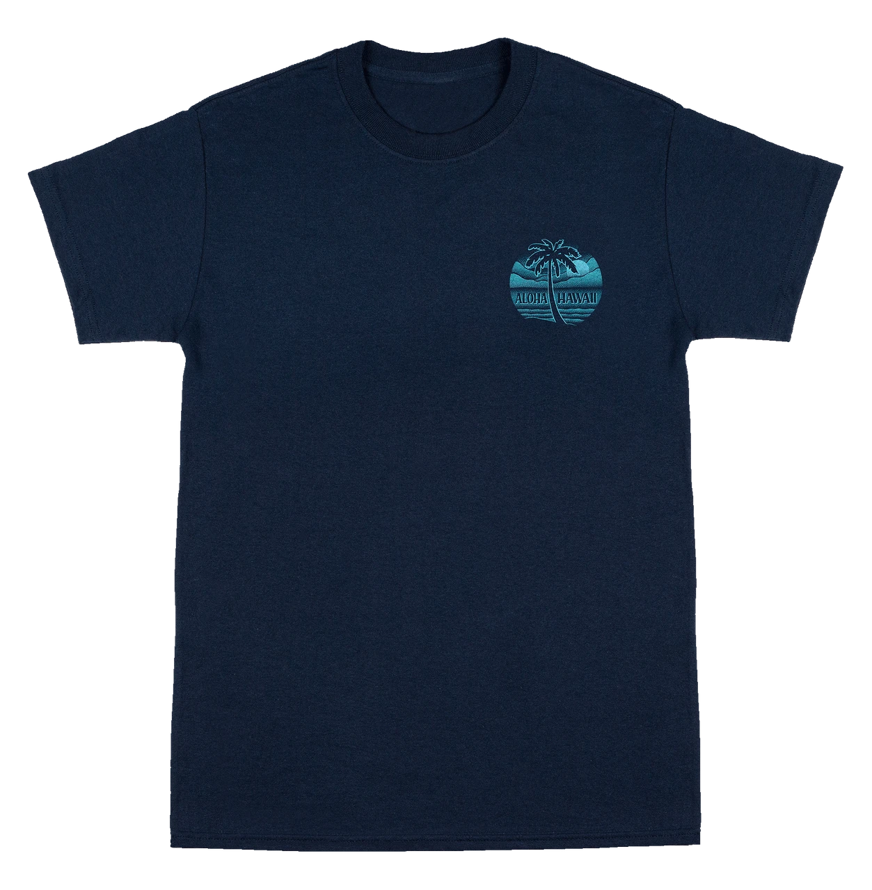 Crew Neck Tee - Moonlight: Navy