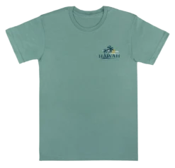 Vintage Dyed Tee - Discover Aloha: Mint