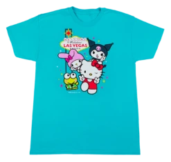 SANRIO Hello Kitty® & Friends LAS VEGAS Child's Tee - Friends: Tahiti Blue