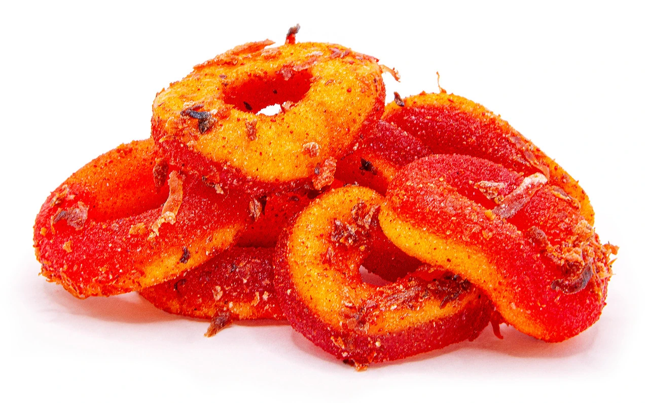 NOMS Li Hing & Lemon Peel Candies: Peach Rings