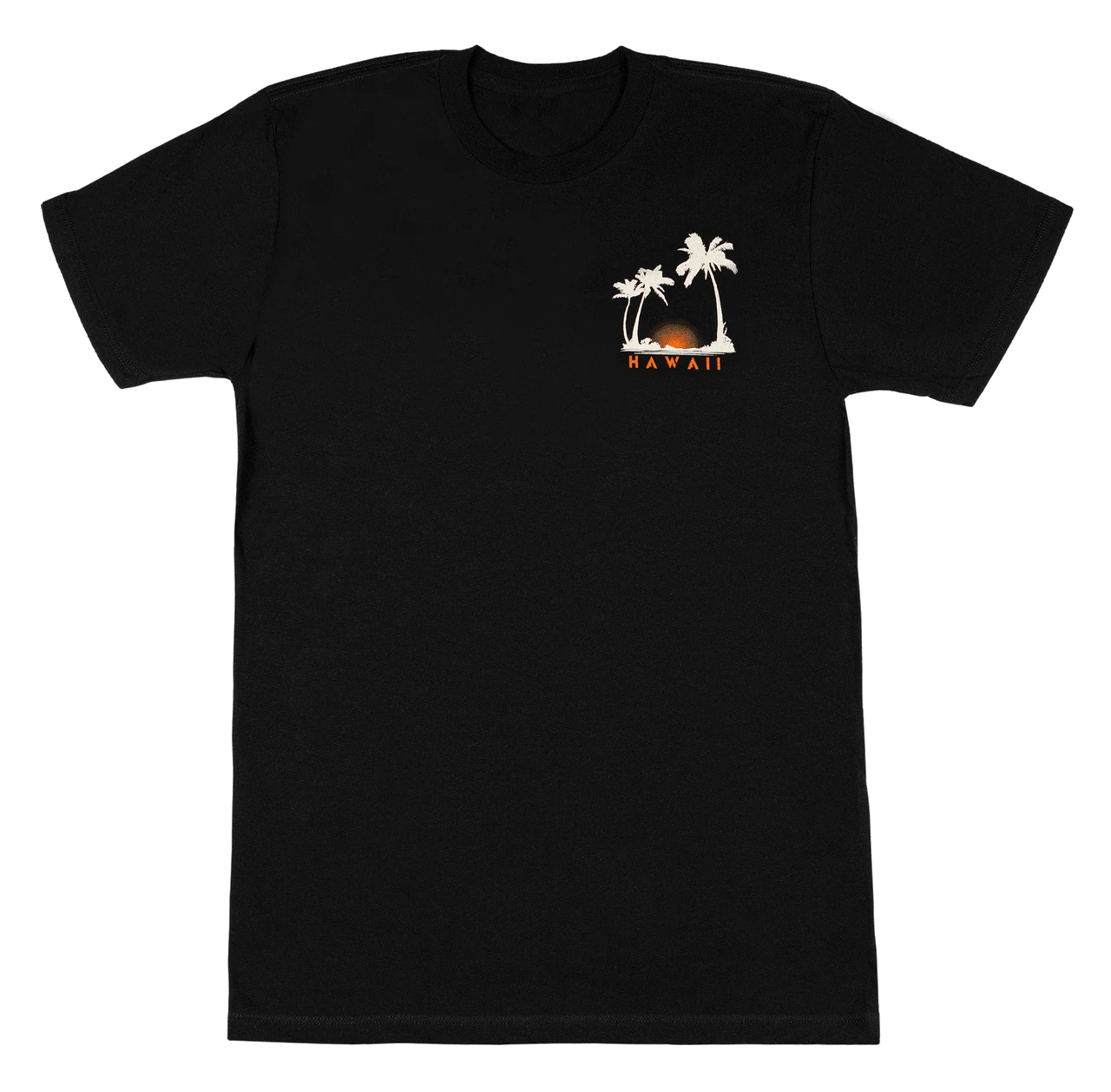 Crew Neck Tee - Seaside: Black