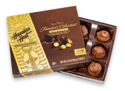 Hawaiian Host Founder's Collection Milk Chocolate Covered Macadamia Nuts 3.5 Oz