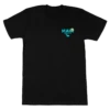 Crew Neck Tee - MAUI Ocean: Black