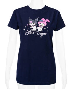 SANRIO Hello Kitty® & Friends LAS VEGAS Baby Tee - My Melody And Kuromi: Navy