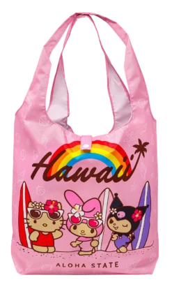 SANRIO Hello Kitty® Foldable Totes: Hello Kitty® Friends Surf