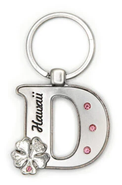 Island Girl® Rhinestone Keyring: D