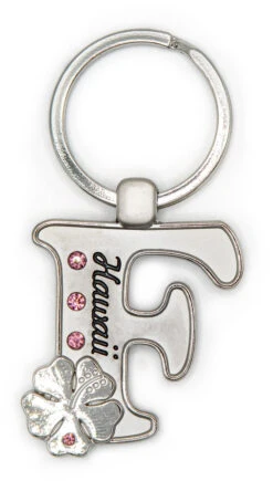 Island Girl® Rhinestone Keyring: F