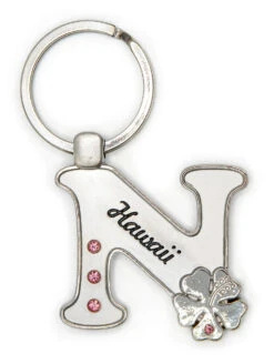 Island Girl® Rhinestone Keyring: N